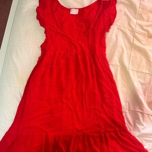 Dee Elly red dress. Size small.